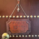 Entrance door of Hostel Four Seasons in Tétouan medina